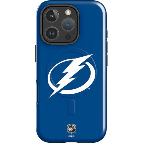 NHL Tampa Bay Lightning Logo iPhone 16 Pro Magsafe Impact Case